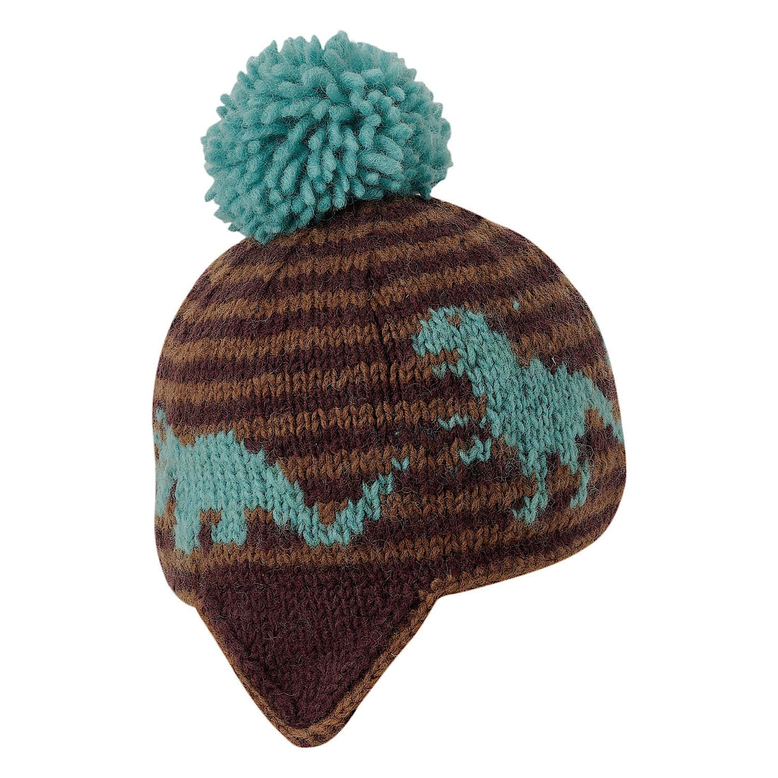 Dino Kids' Toque - Espresso