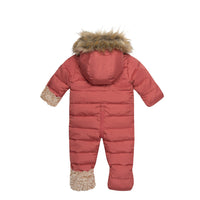 One Piece Baby Car Seat Snowsuit Slate Rose