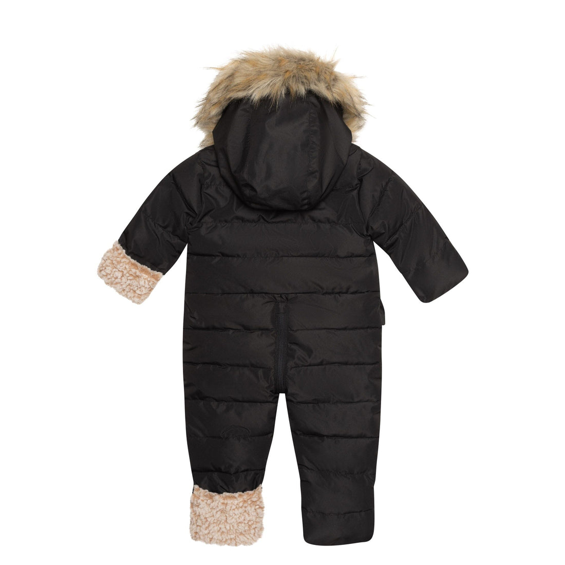 One Piece Baby Car Seat Snowsuit Midnight Black