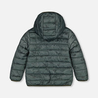 Quilted Transition Jacket Green