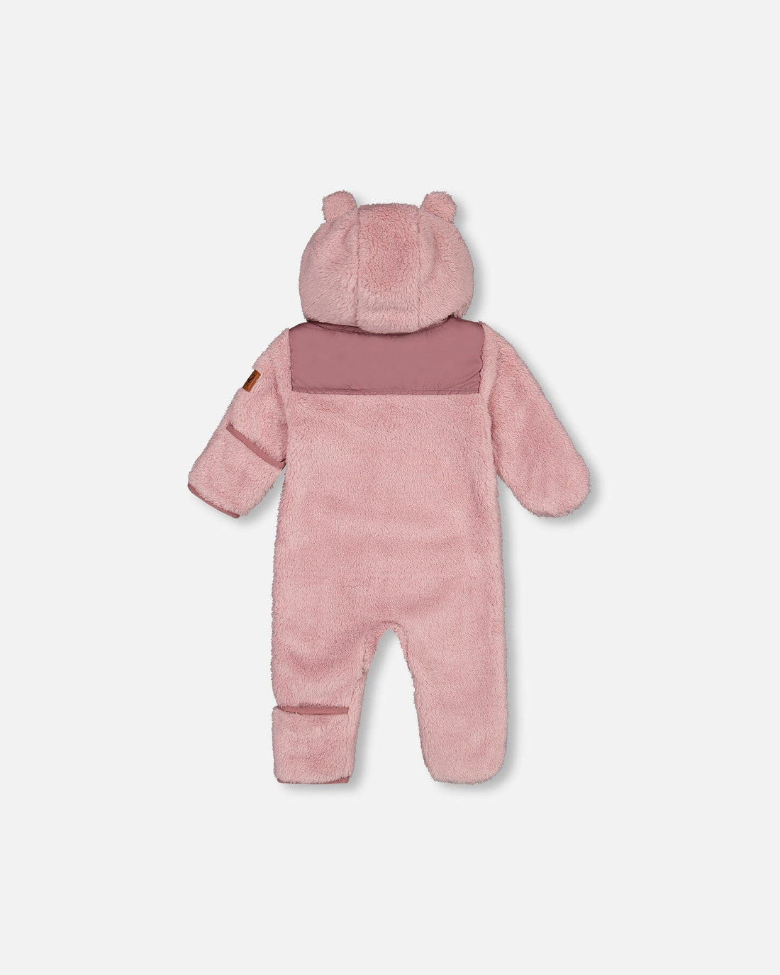 Baby Mid-Season Sherpa One Piece Old Pink