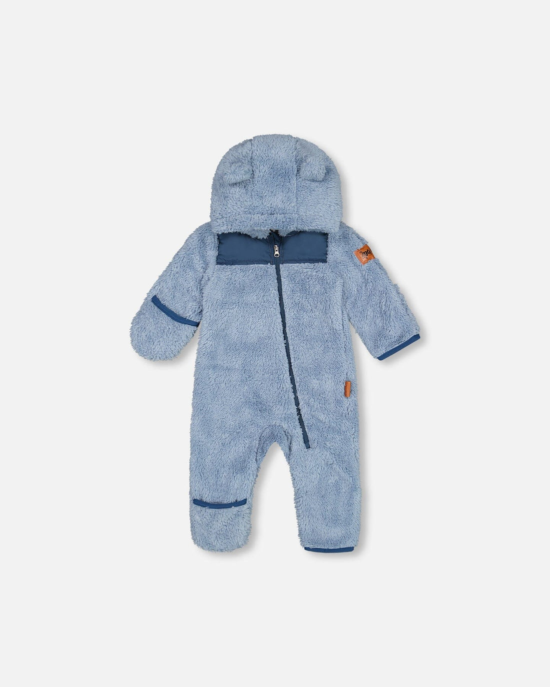 Baby Mid-Season Sherpa One Piece Teal Blue