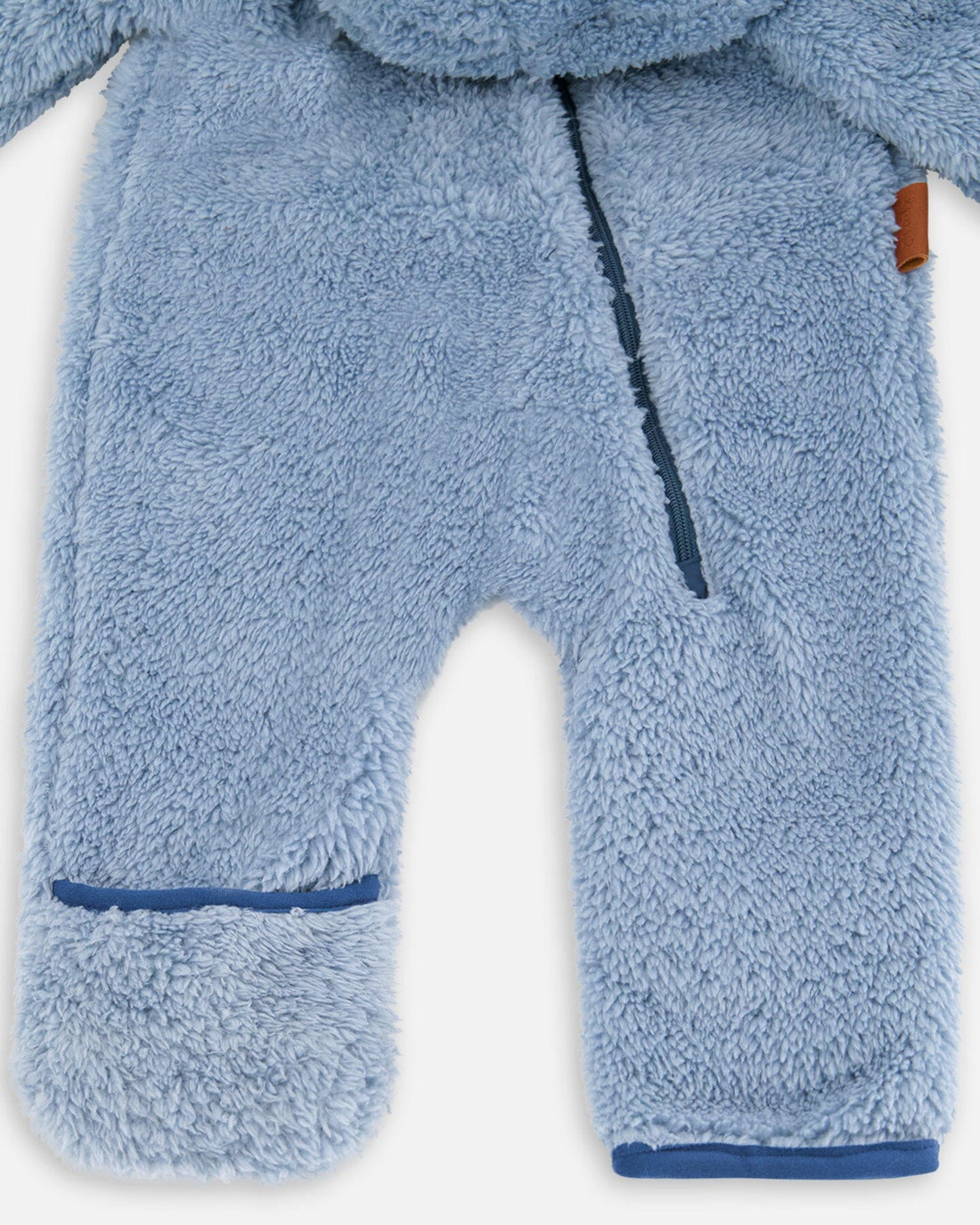 Baby Mid-Season Sherpa One Piece Teal Blue