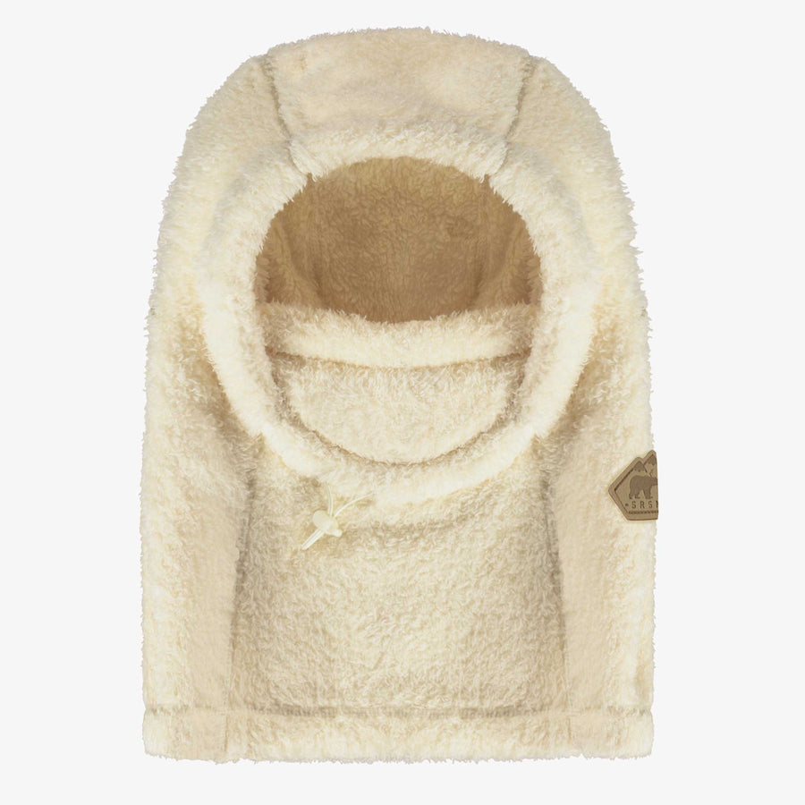 CREAM BALACLAVA IN PLUSH, CHILD