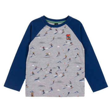 Boys long-sleeved t-shirt Royal