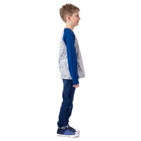 Boys long-sleeved t-shirt Royal