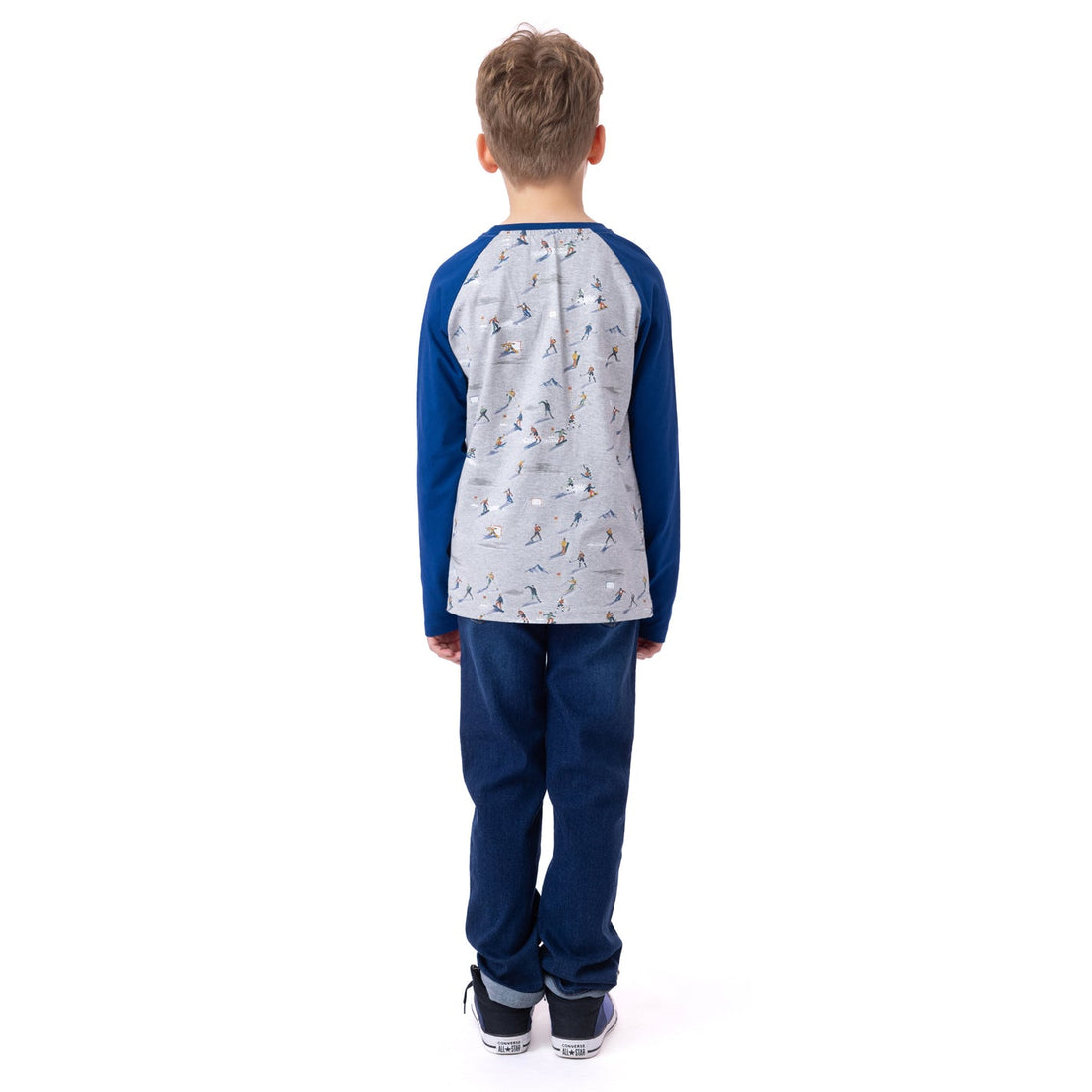 Boys long-sleeved t-shirt Royal