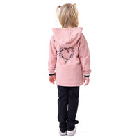 Girls Hooded Jacket Coral