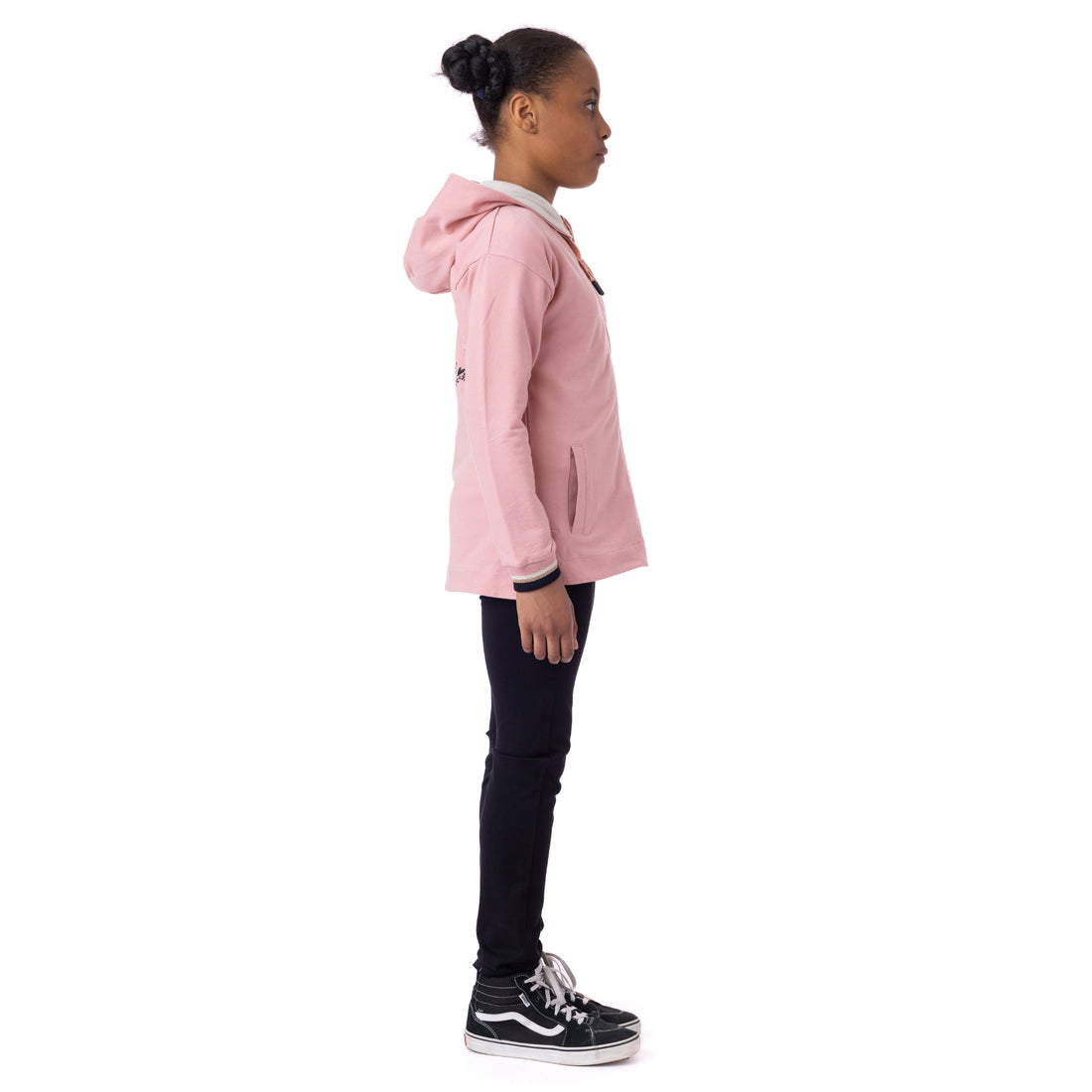 Girls Hooded Jacket Coral