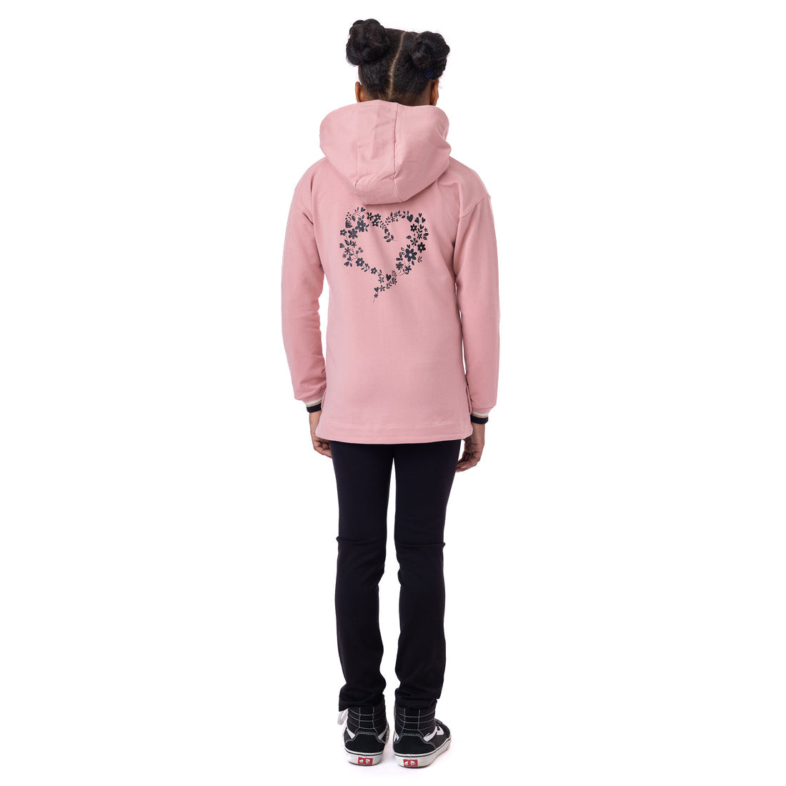 Girls Hooded Jacket Coral