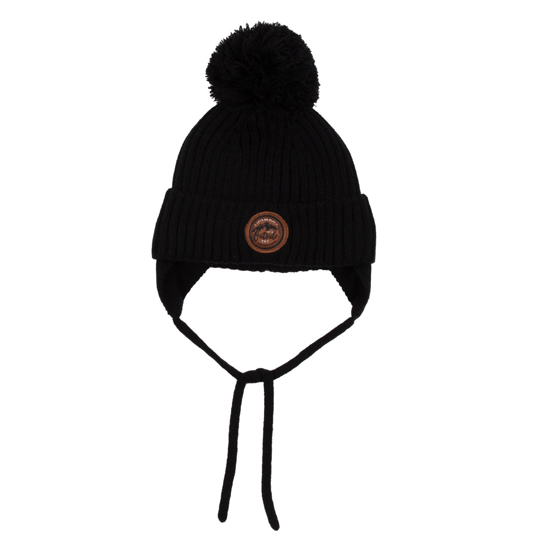 Gregoire Baby knit hat Boy Black