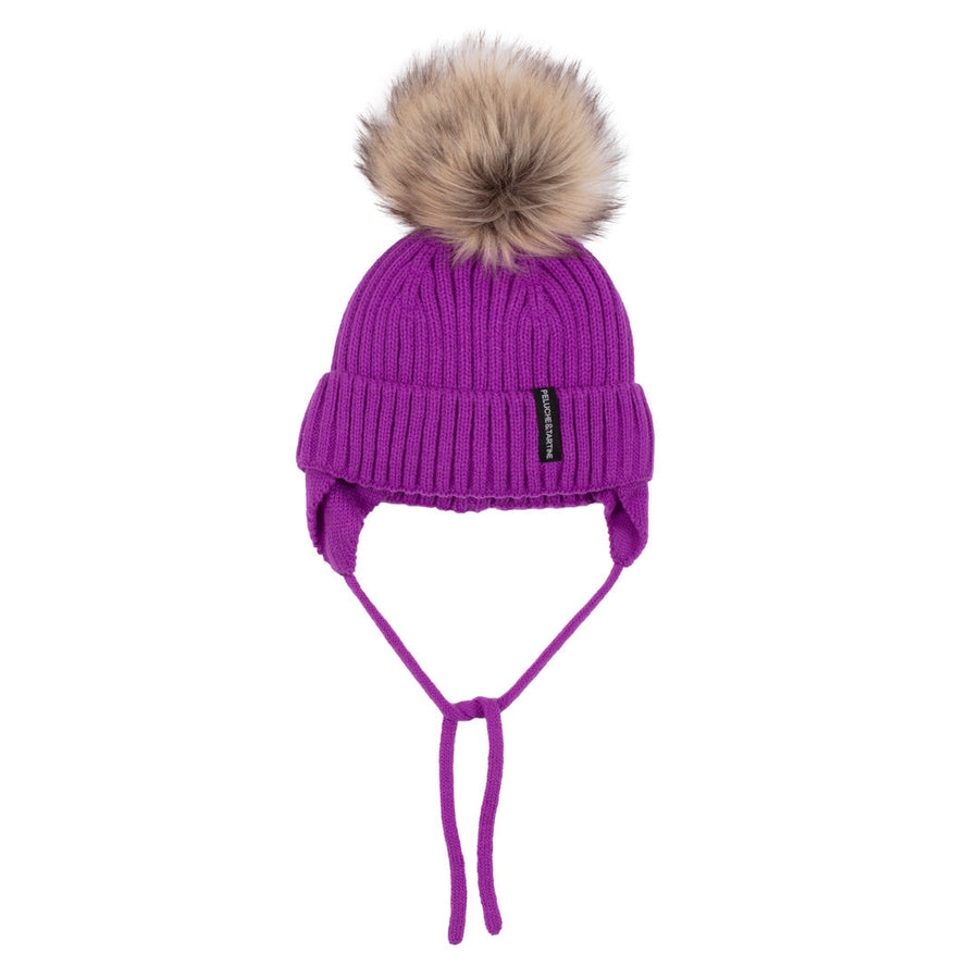 Baby Girls' Justine Knit Hat Purple