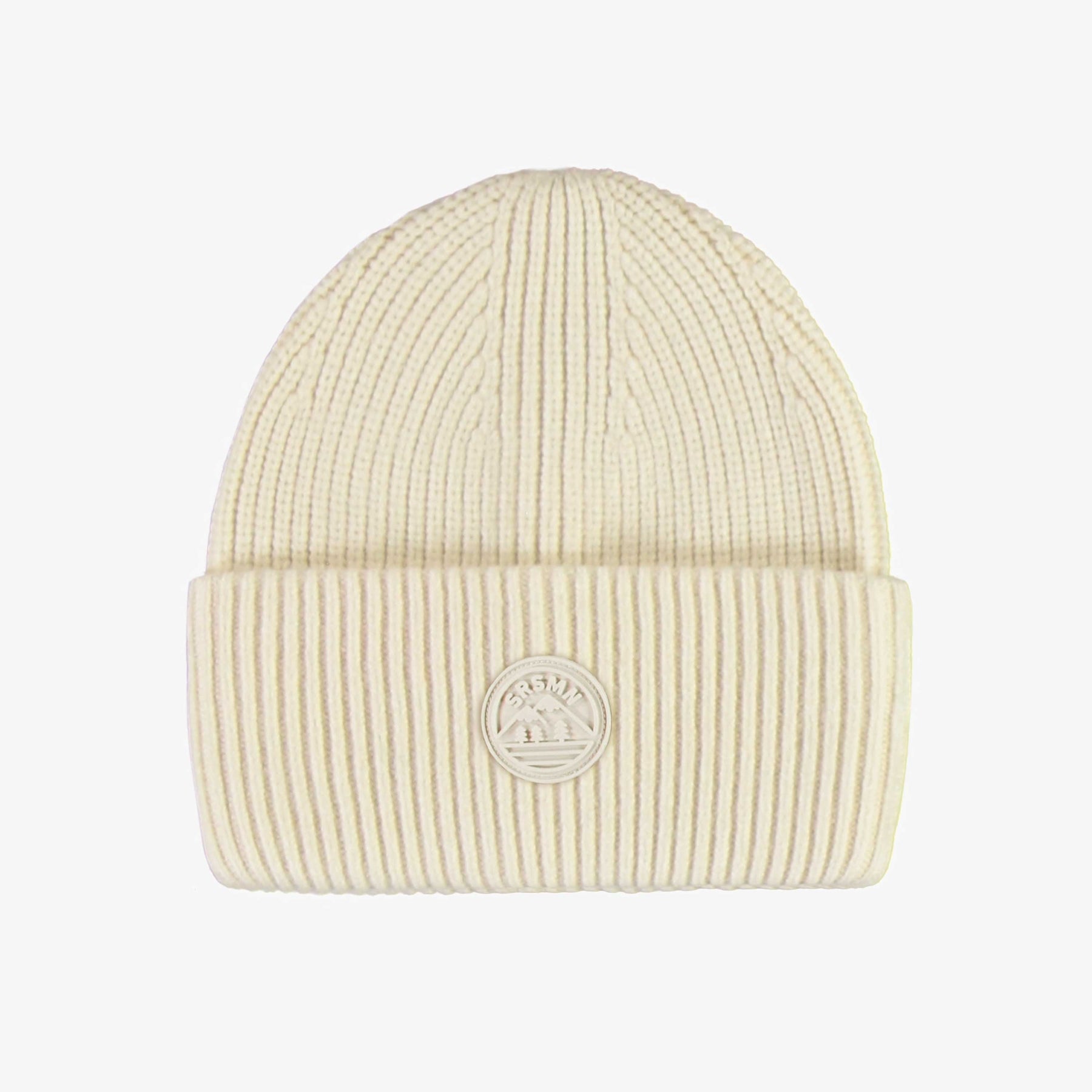 Cream knit toque, child