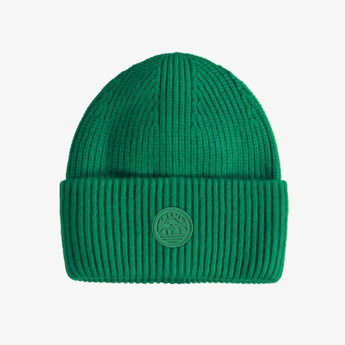 Green knit toque, child