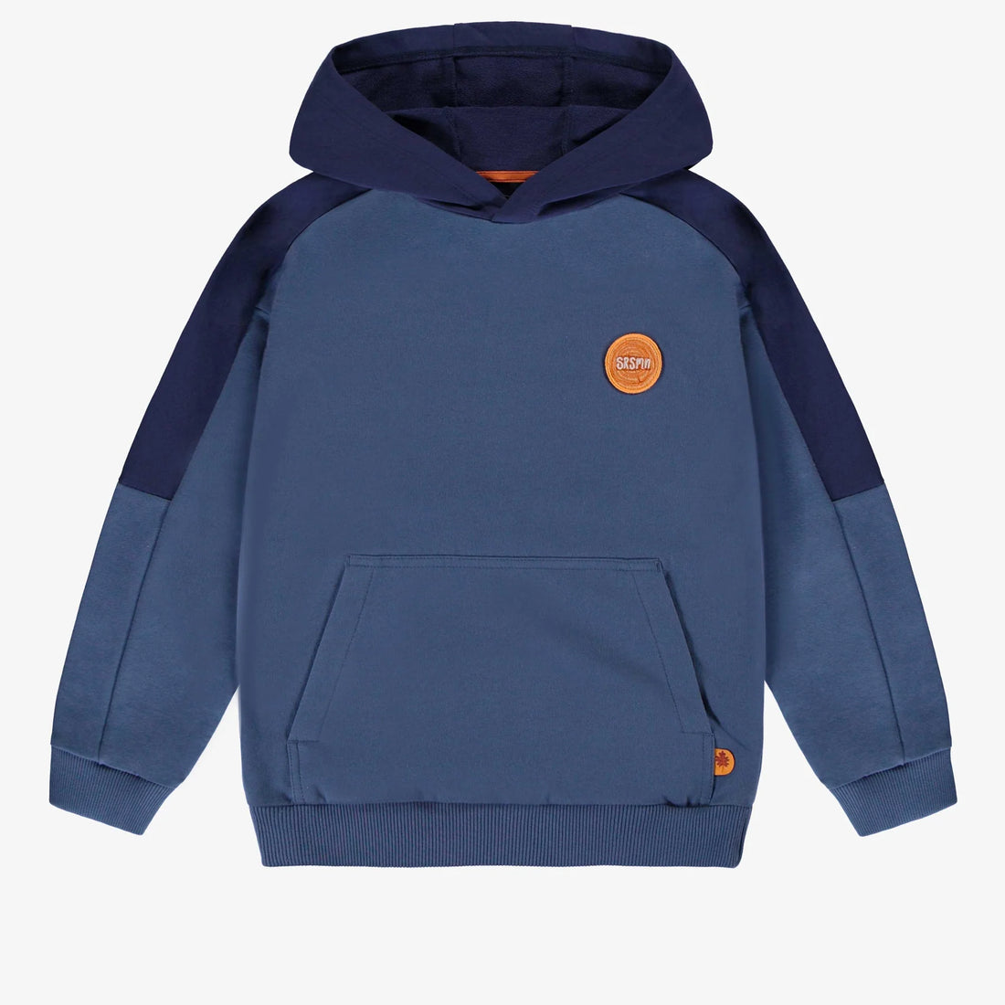 BLUE HOODIE IN FRENCH TERRY, CHILD