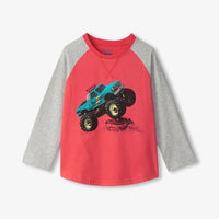 Monster Trucks Long Sleeve Raglan T-Shirt