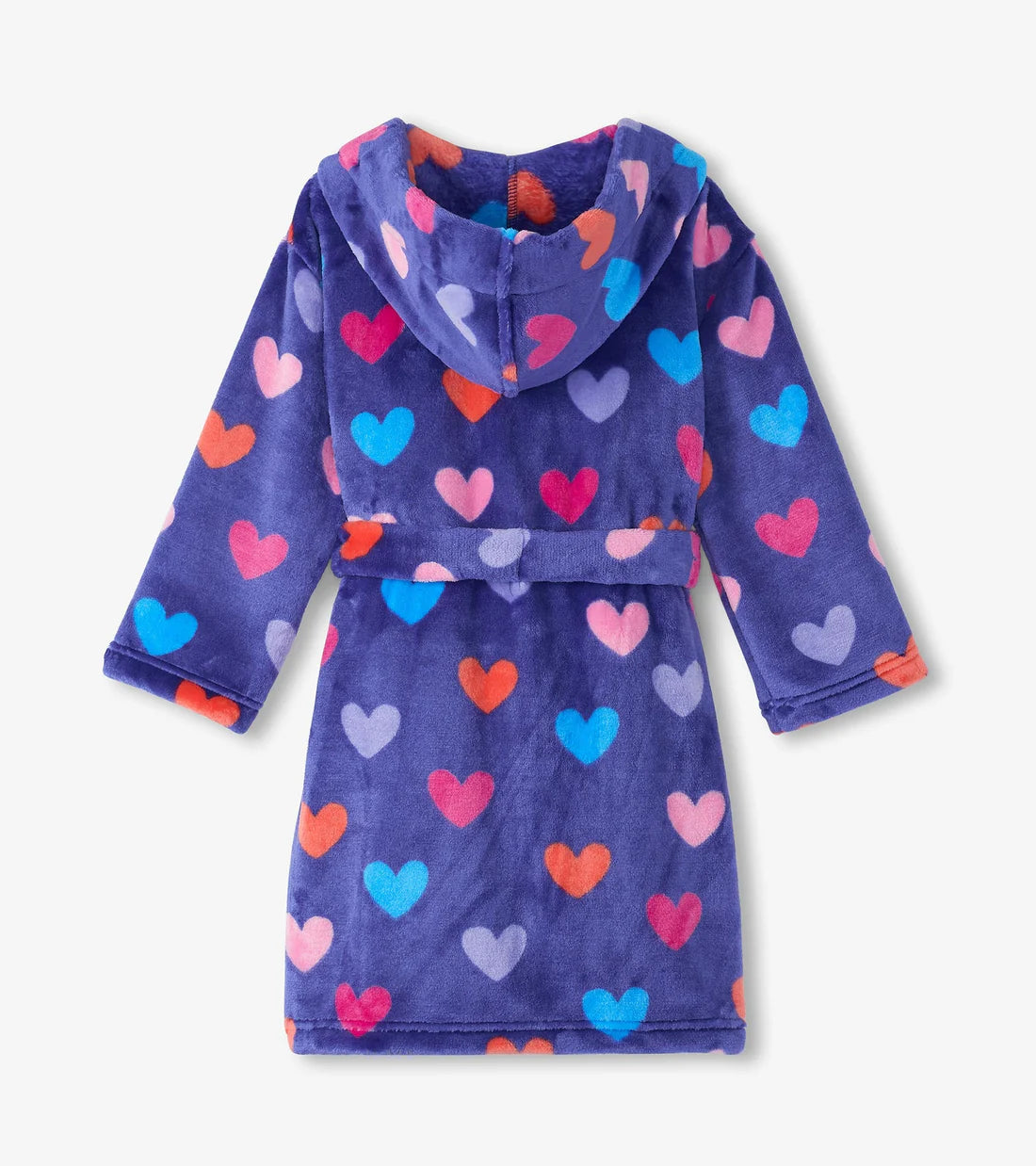 Hearts Fleece Robe