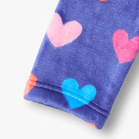 Hearts Fleece Robe