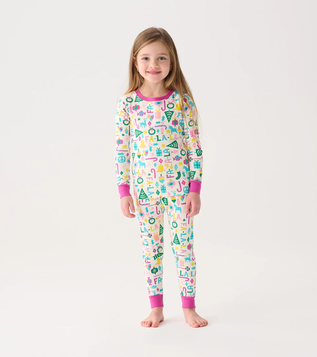 Pink Falala Pajama Set