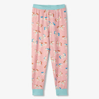 Folksy Unicorns Bamboo Pajama Set