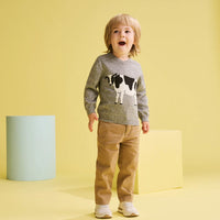 Milk Cow V-Neck Sweater