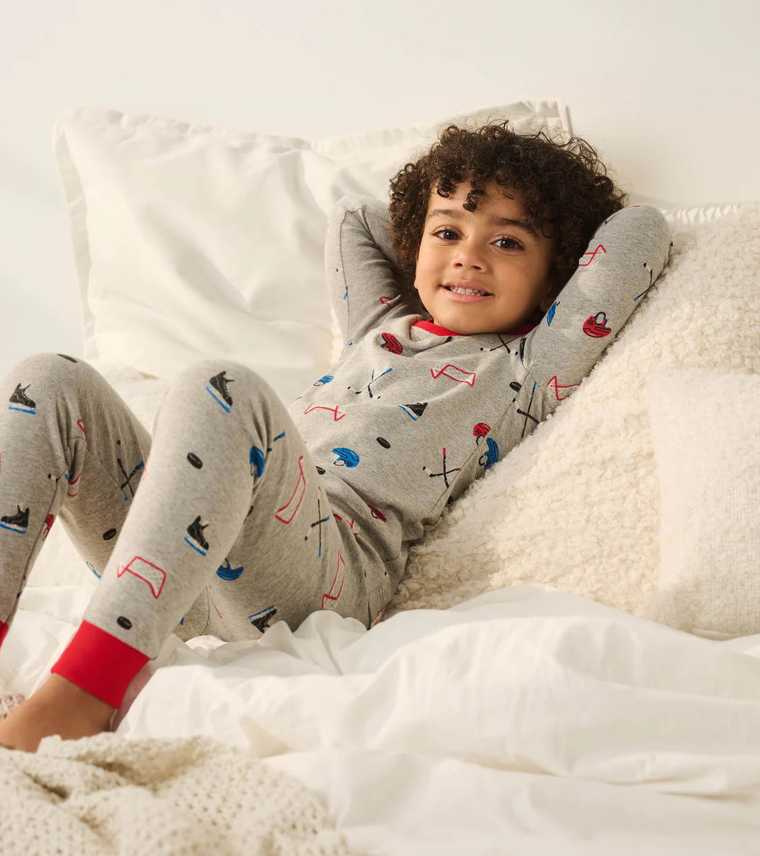 Hockey Organic Cotton Pajama Set