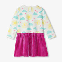 Baby & Toddler Happy Skies Layered Knit Dress