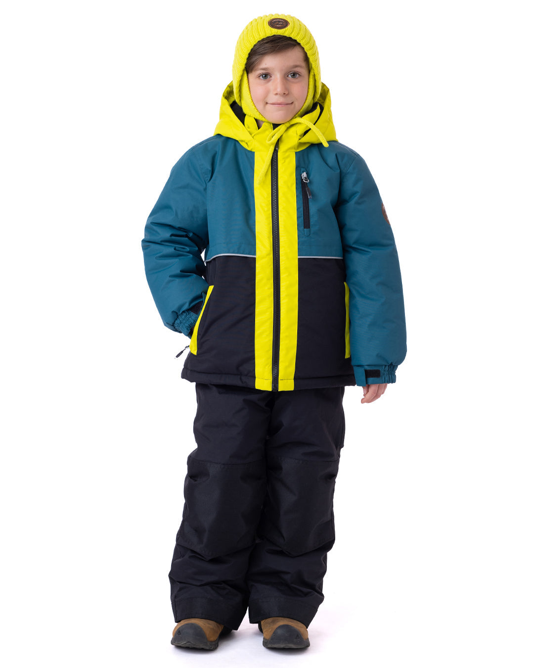 Mathis Boys Teal Snowsuit