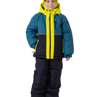 Mathis Boys Teal Snowsuit