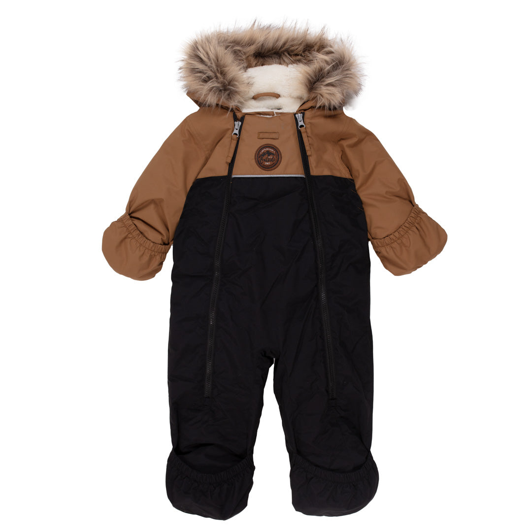 Baby Karl baby one-piece snowsuit Baby Boy Black