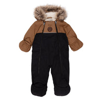 Baby Karl baby one-piece snowsuit Baby Boy Black