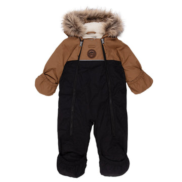 Baby Karl baby one-piece snowsuit Baby Boy Black