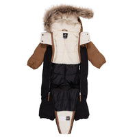 Baby Karl baby one-piece snowsuit Baby Boy Black