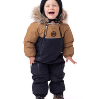 Baby Karl baby one-piece snowsuit Baby Boy Black