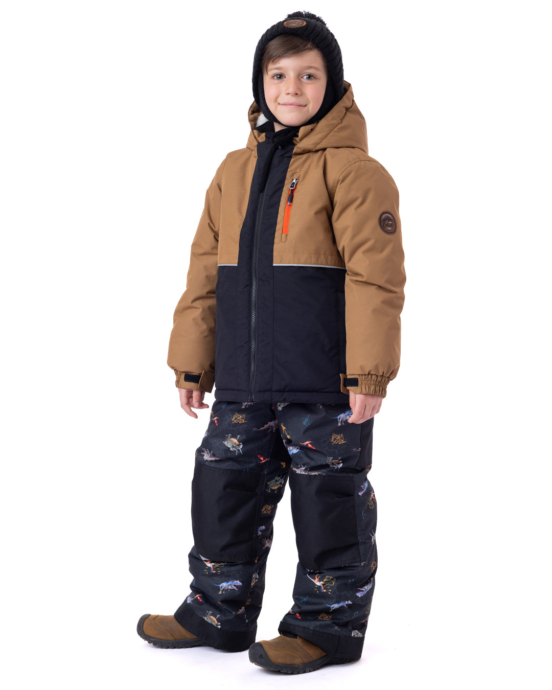 Tristan Boys Snowsuit Taupe