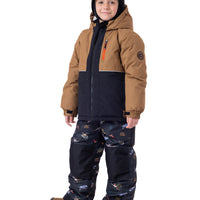 Tristan Boys Snowsuit Taupe