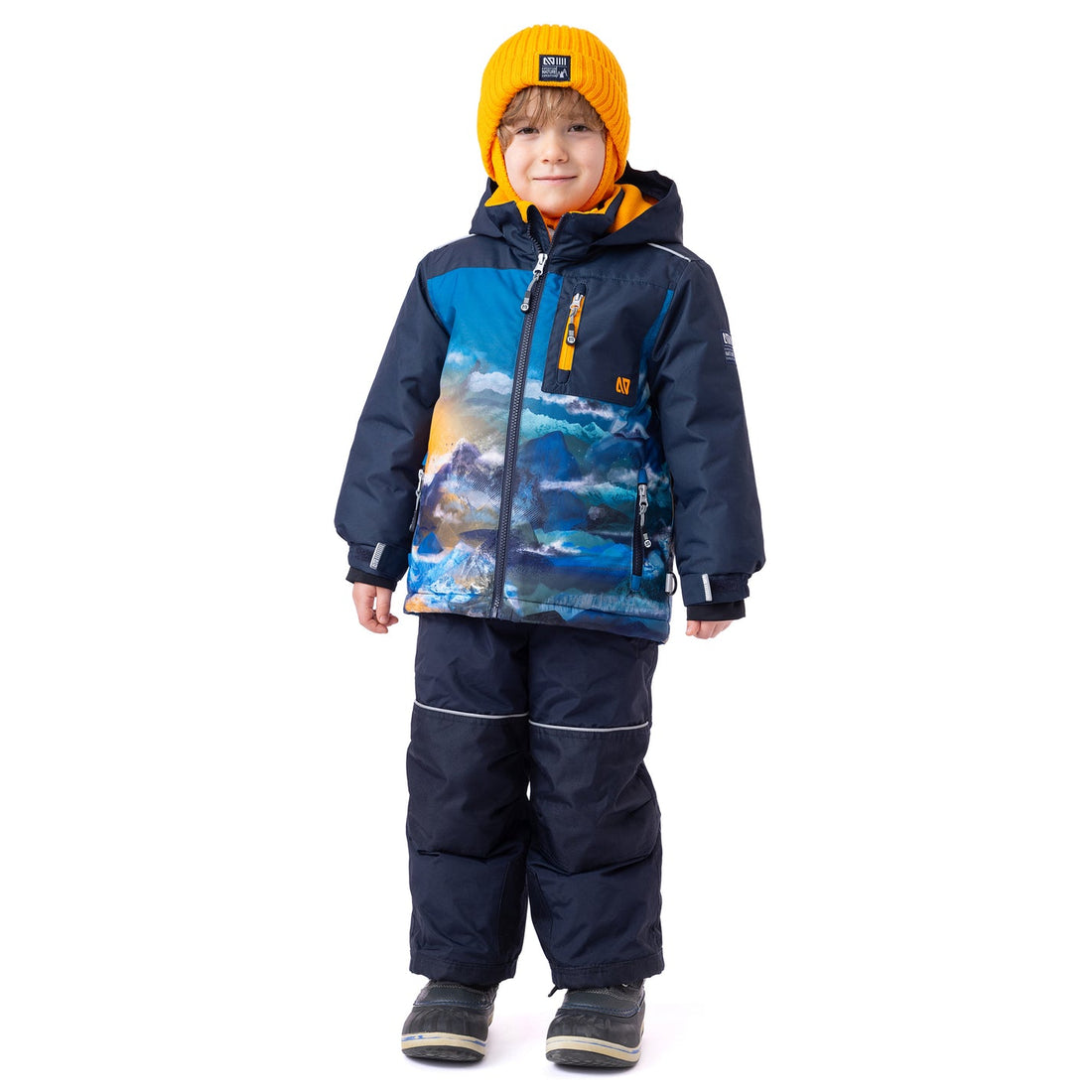 Milan Snowsuit Boys Navy