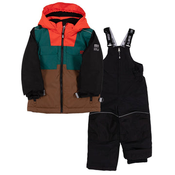 Chris Snowsuit Boys Brown