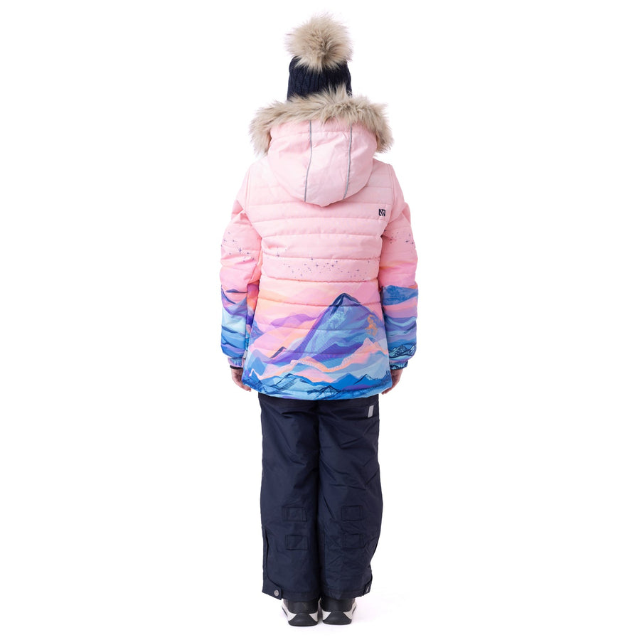 Romy Girls Snowsuit Pale Pink