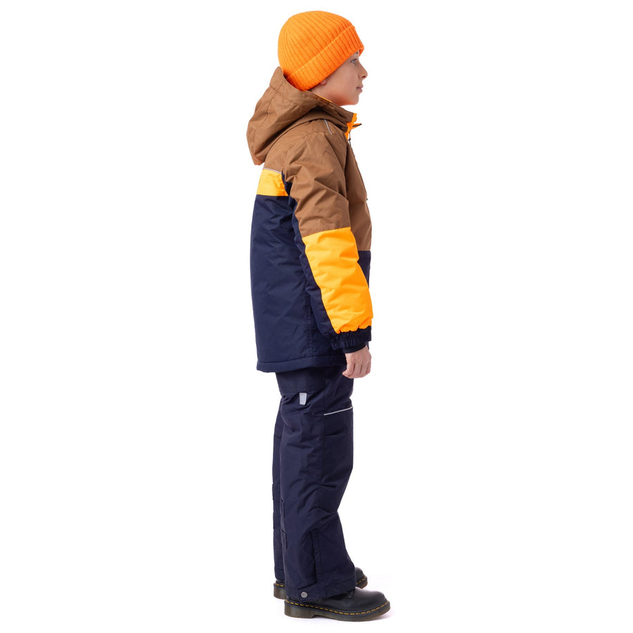 Joey Snowsuit Boys Brown