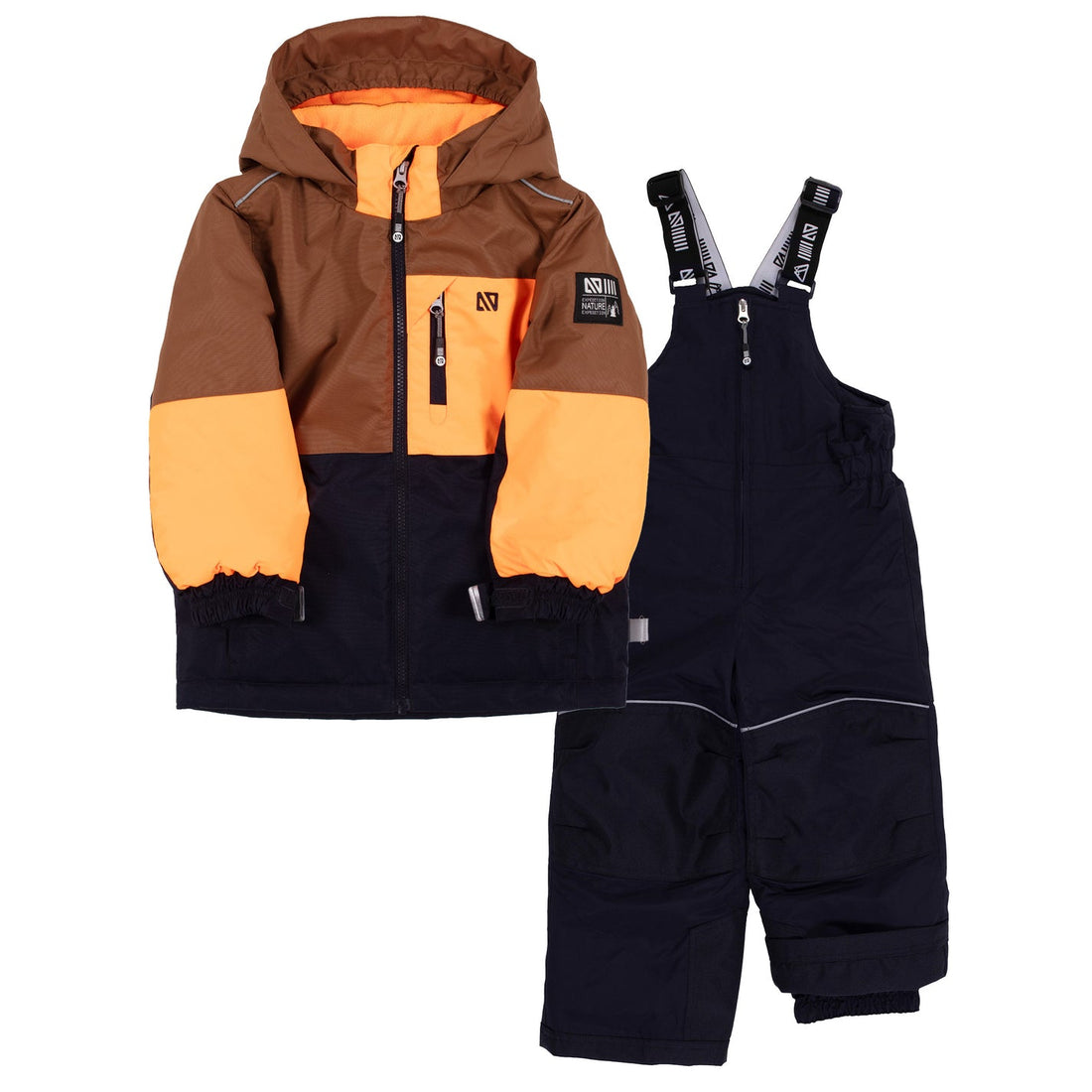 Joey Snowsuit Boys Brown