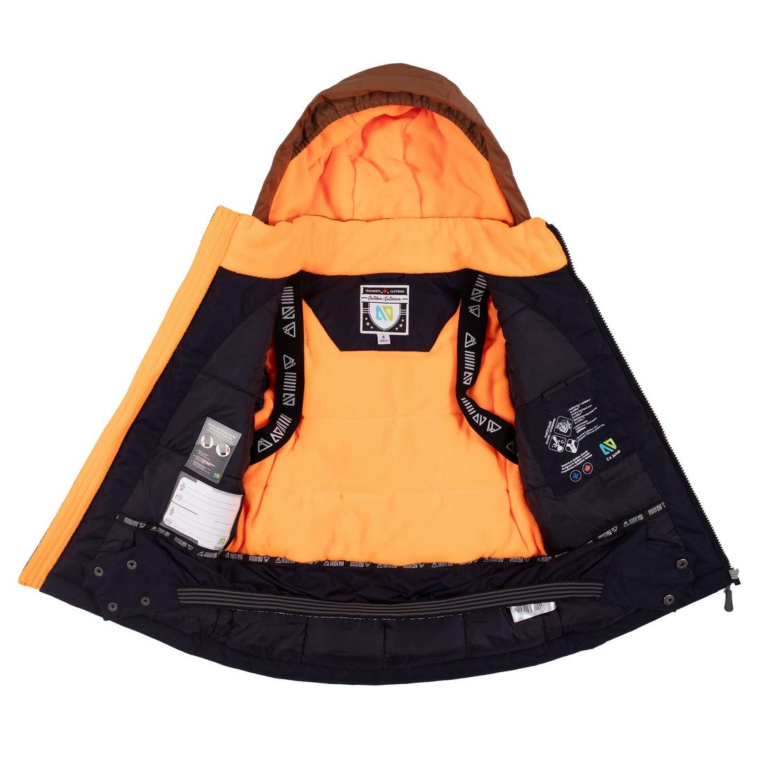 Joey Snowsuit Boys Brown