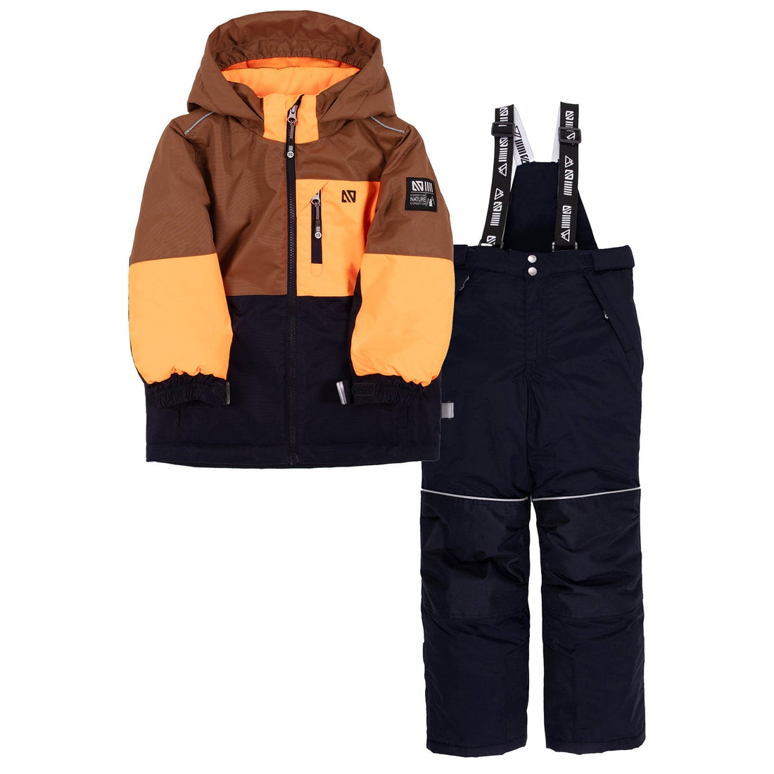 Joey Snowsuit Boys Brown