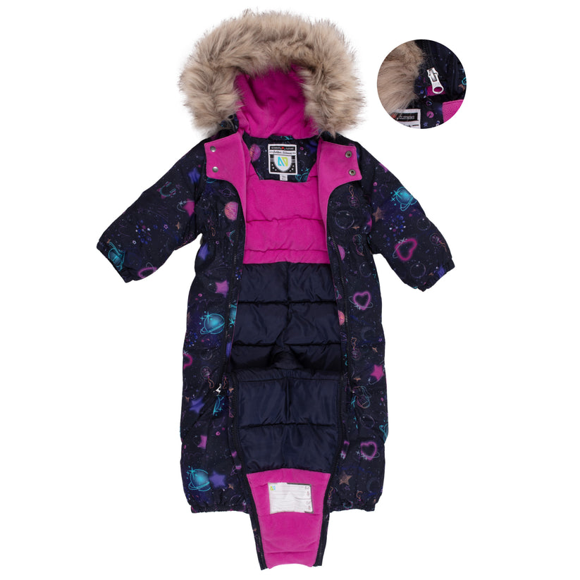 Mady Baby Navy One-Piece Snowsuit