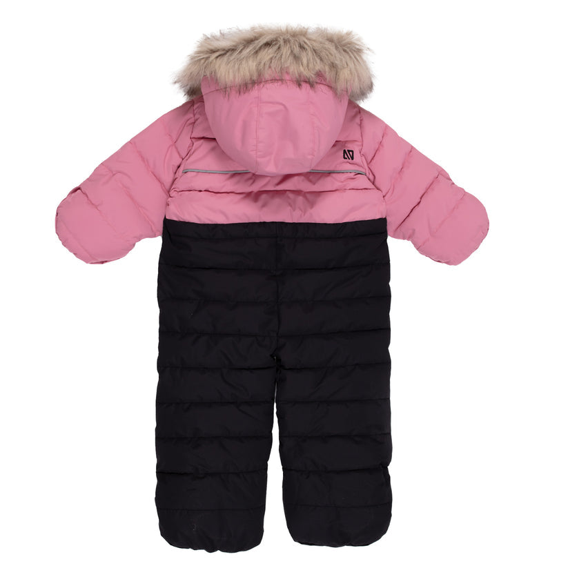 Selena Baby Pink One-Piece Snowsuit