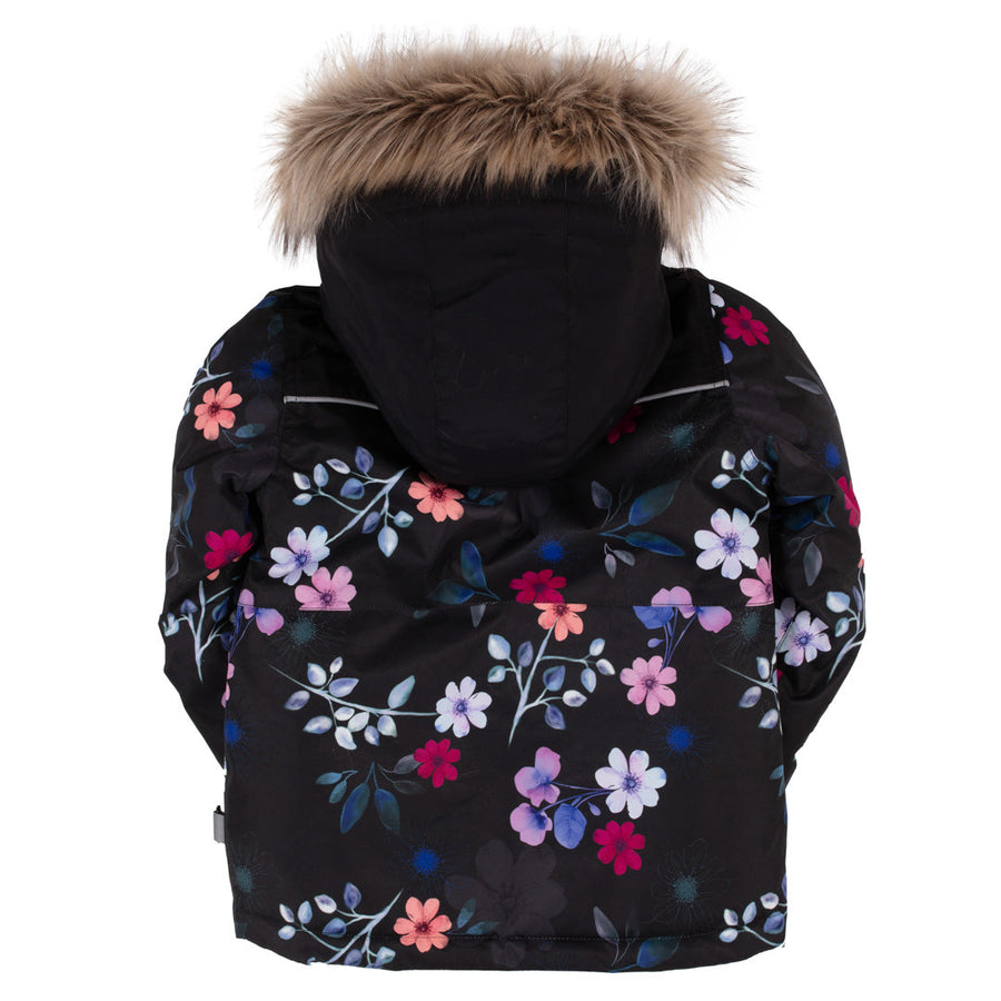 Charlotte Girls' Snowsuit Black