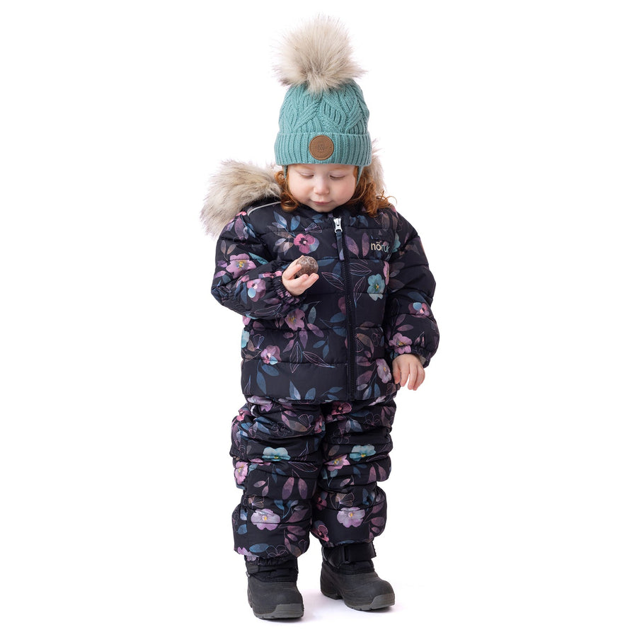 Gisele Baby Girl One-Piece Snowsuit Black