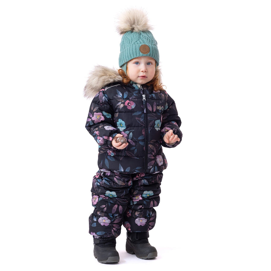 Gisele Baby Girl One-Piece Snowsuit Black