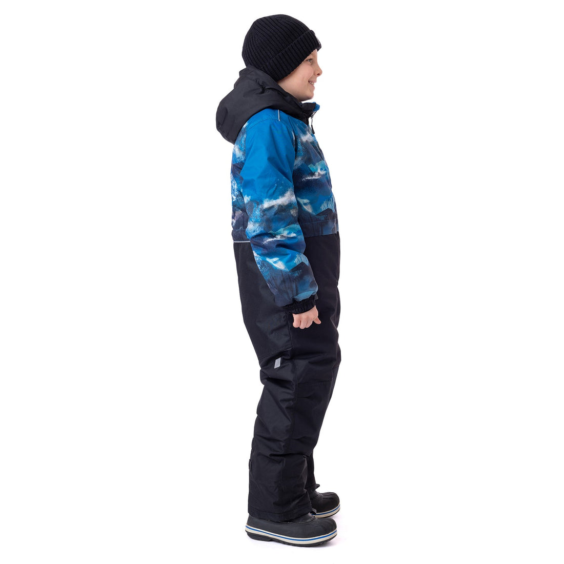 Ernest Boys One-Piece Snowsuit Black