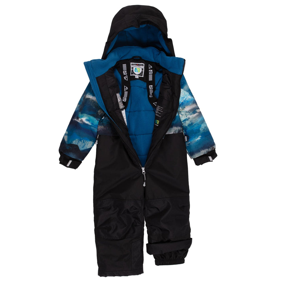 Ernest Boys One-Piece Snowsuit Black